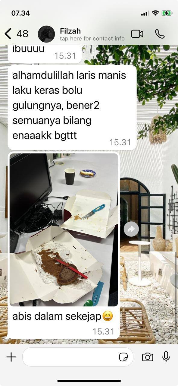 Testimoni pelanggan Ka Mua Atelier