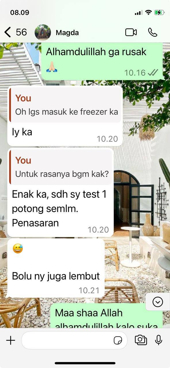Testimoni pelanggan Ka Mua Atelier